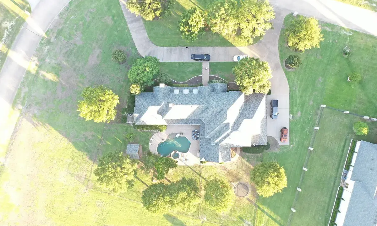 New shingle roof installation on a home in Panama City Beach